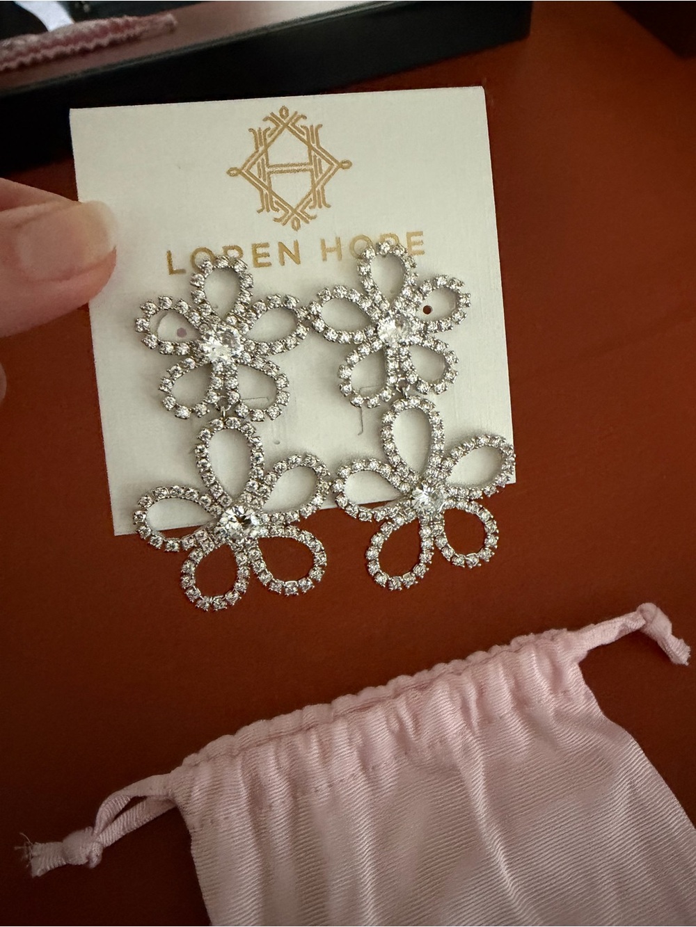 Loren Hope Leilani Flower Drop Earrings